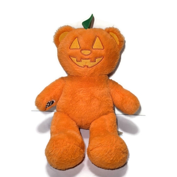 Build-A-Bear Other - Build A Bear Pumpkin Glow Teddy Halloween 18” Retired Plush,